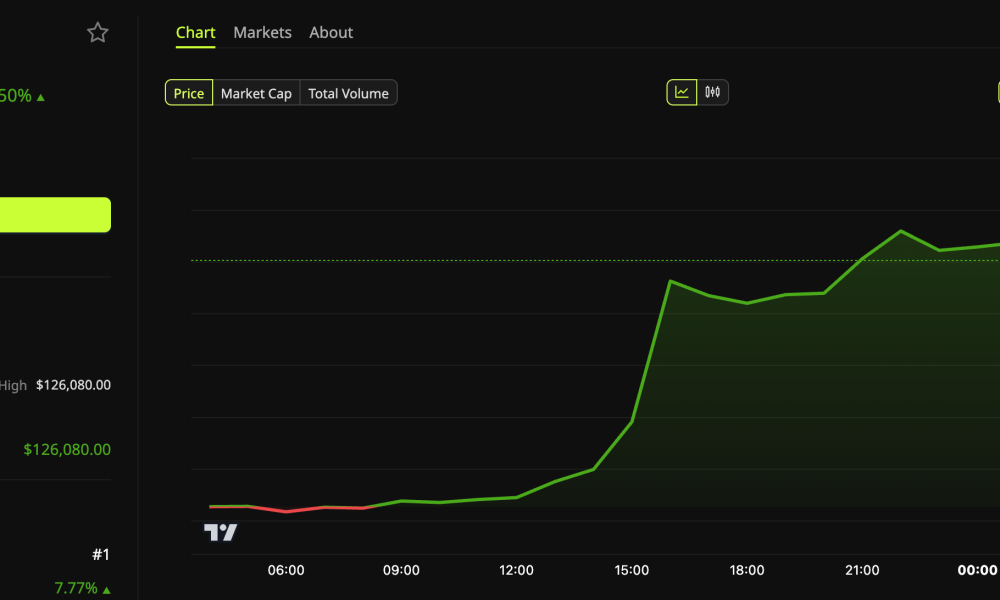 Bitcoin (BTC) Price Performance.