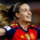 Alexia Putellas celebrating with Barcelona