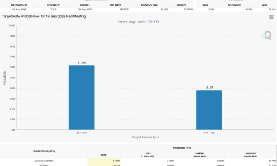 September Fed Interest Rate Probabilities. Source: CME FedWatch Tool