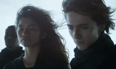 Zendaya and Timothée Chalamet as seen in the first Dune movie