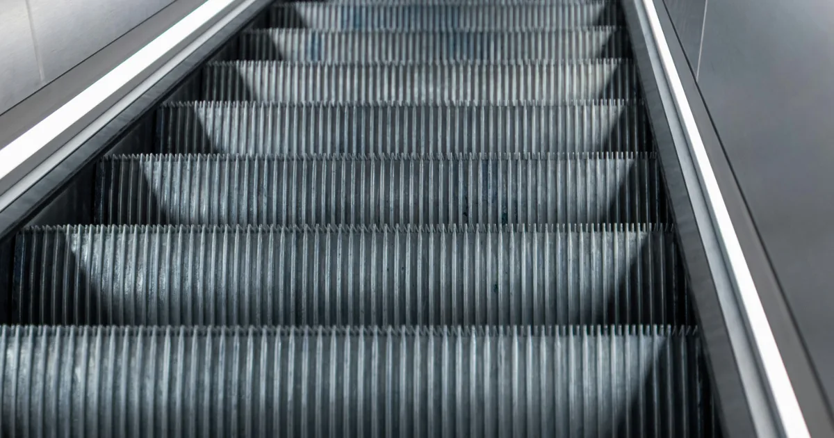The Scary Reason Why There's Brushes On Escalator