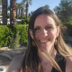 The author on vacation in Palm Springs.