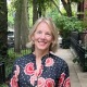 The late middle-aged author enjoying summer in Chicago.