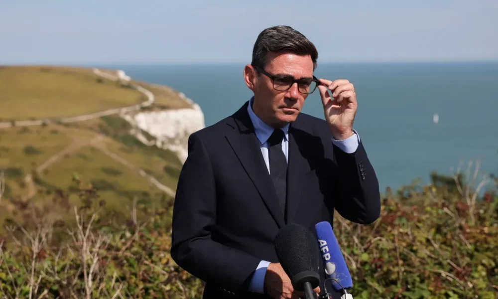 Burnham Vows To Be 'Relentless' In Tackling Small Boats Crisis