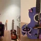 Honey’s finished Olivia Rodrigo x LEGO guitar set.