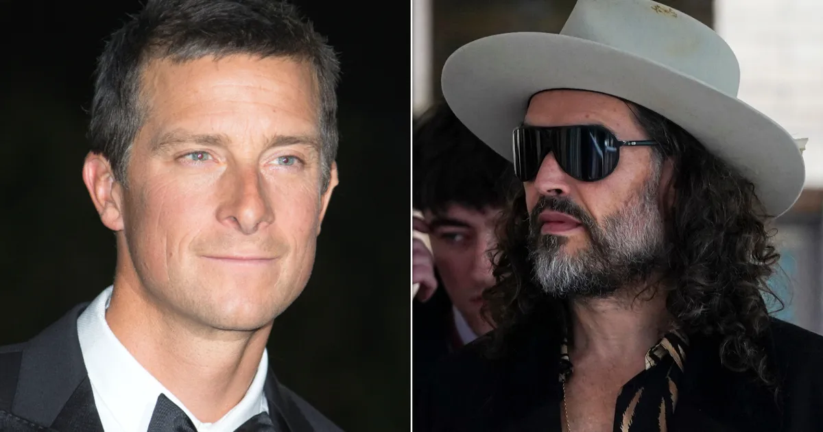 Bear Grylls Defends Helping Baptise Russell Brand