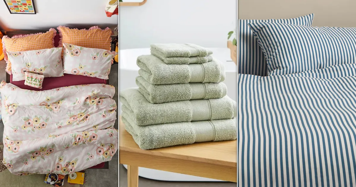 Cute And Affordable Uni Bedding, Towels & Bath Mats To Stock Up On Now