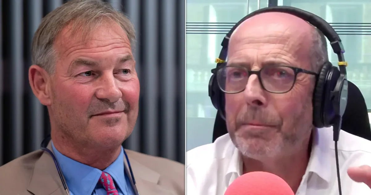 Nick Robinson Criticises Rupert Lowe In Radio Clash