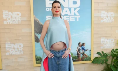 Anne Hathaway Dismisses Speculation Her Pregnancy Bump Is Fake