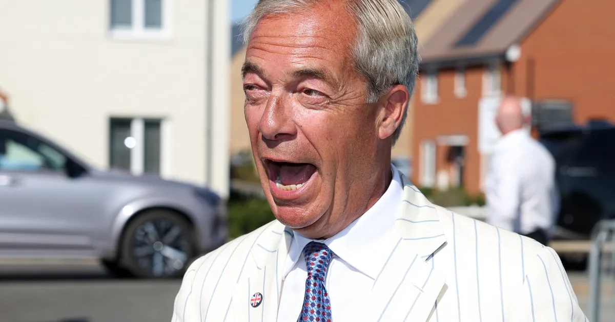UK Reform Party Splits Open Post Farages Clacton Win