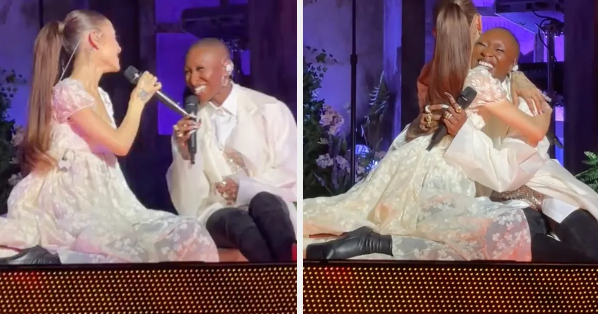 Ariana Grande And Cynthia Erivo Stage Wicked Reunion At The O2