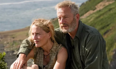 Gillian Anderson and Jason Isaacs in The Salt Path, released last year