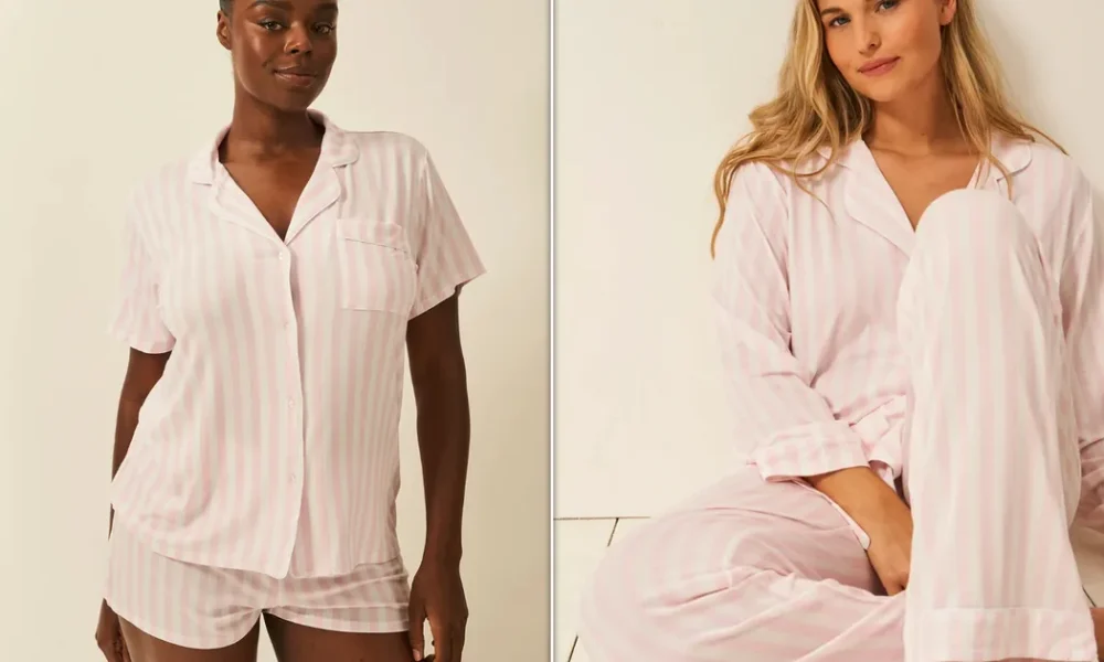 Where To Get Dua Lipa's Pink Candy Stripe PJs