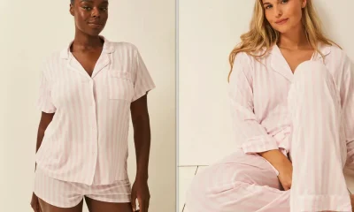 Where To Get Dua Lipa's Pink Candy Stripe PJs