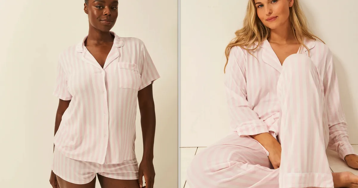 Where To Get Dua Lipa's Pink Candy Stripe PJs