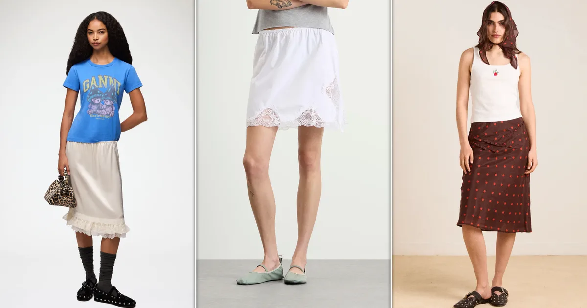 Chemises And Slip Dresses Are Perfect For Transitional Dressing