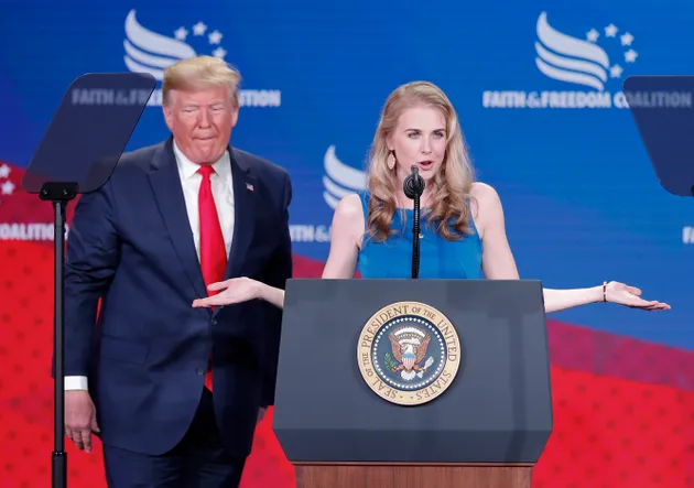 The brother of White House aide Natalie Harp offered some insight into her close relationship with President Donald Trump.