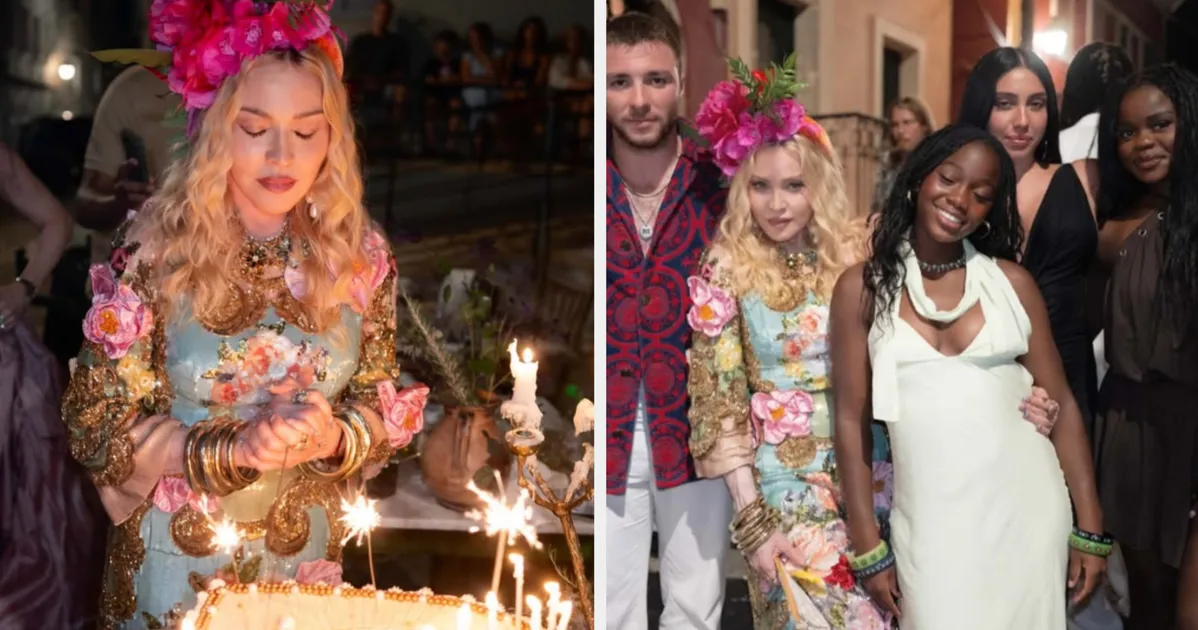 Madonna Spends Birthday With Her Children And Boyfriend In Corfu