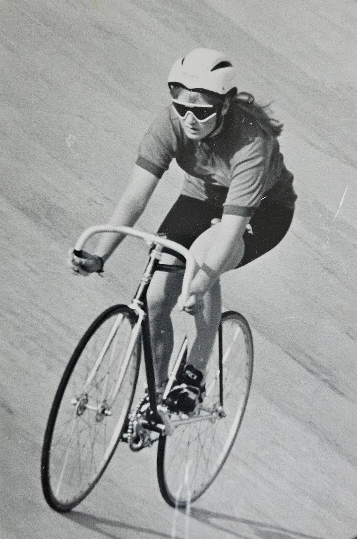 The author in 1988, shortly after her first camp at the Olympic Training Center and at the beginning of her concerns about her body fat percentage.
