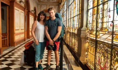 Jo and her son Sam – who died in 2025 – took part in the second season of Race Across The World