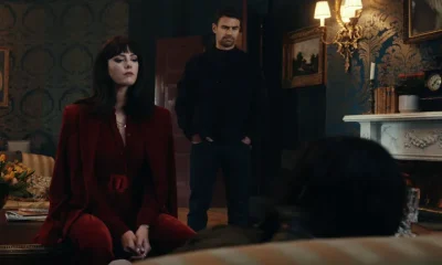 Kaya Scodelario and Theo James in The Gentlemen