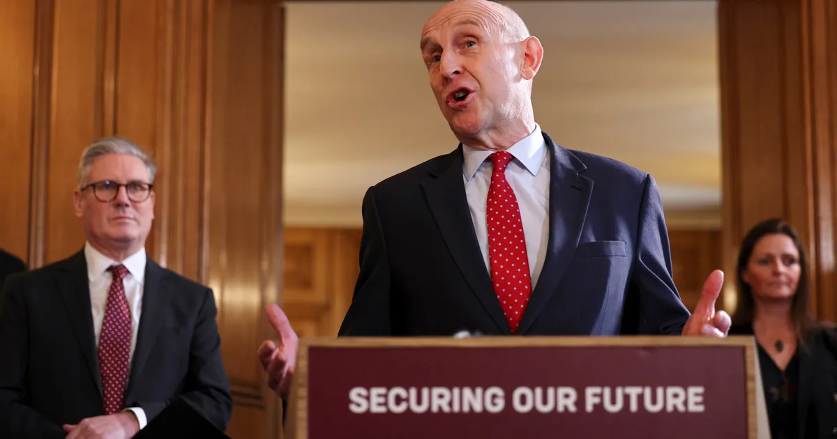 John Healey Accused Of Defence Spending U Turn