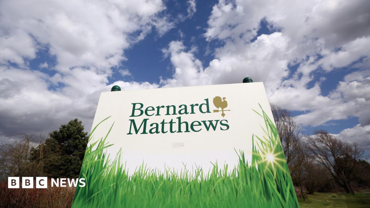 A Bernard Matthews sign