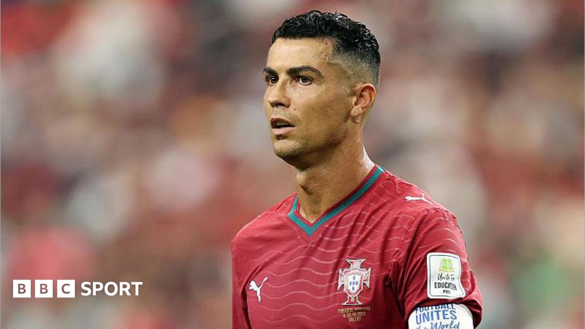 Cristiano Ronaldo in Portugal shirt