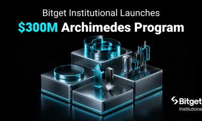 Bitget Institutional Launches $300 Million Project Archimedes to Back Quant Firms and Asset Managers