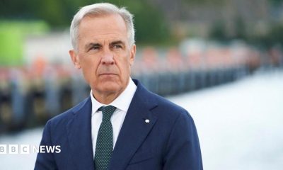 Canadian Prime Minister Mark Carney attends the announcement of a Quebec-Newfoundland hydro agreement