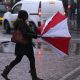 York - Thunderstorms and heavy rain and bank holiday weather