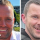 Pictures of the two officers. Both are smiling. PC Blades has smart stubble and short fair hair. PC Clough also has stubble and short dark hair.