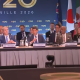 Treasury Secretary Bessent and Fed Chairman Kevin Warsh speak at G20 meeting. Source: CNBC