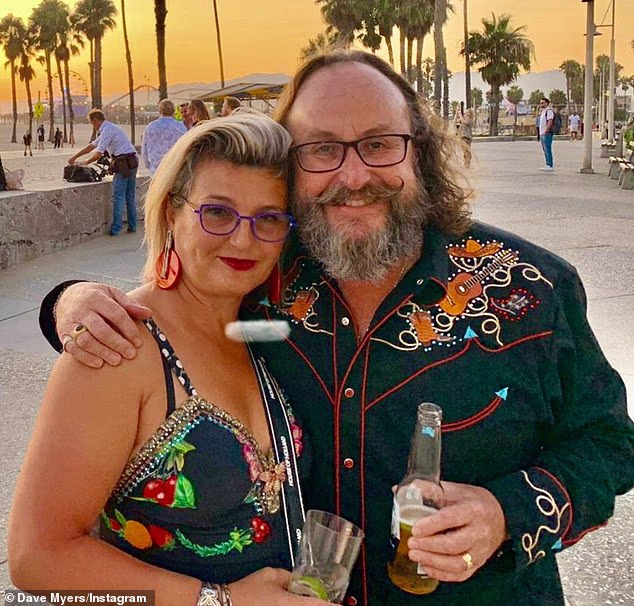 The widow of Hairy Biker Dave Myers is selling some of his belongings at auction - including his motorbike leathers, trademark waistcoats and Strictly Come Dancing outfit