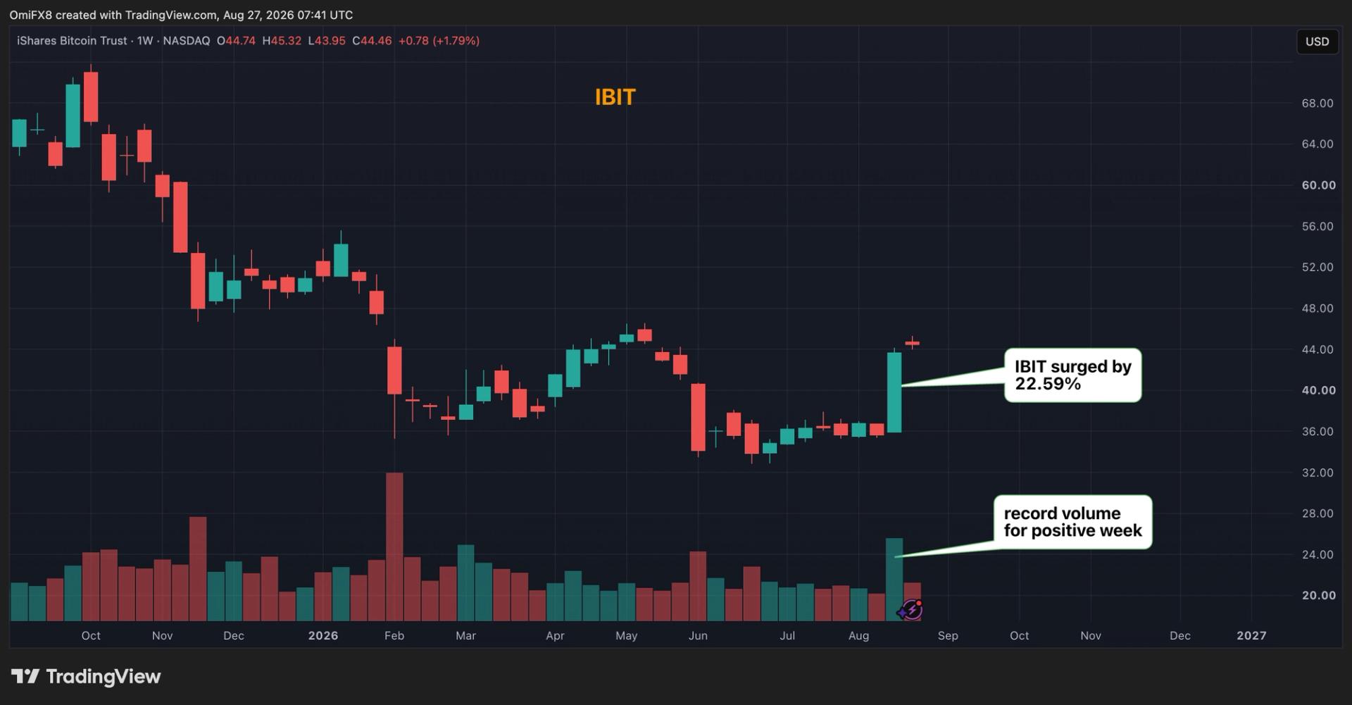 BlackRock's Mitchnick says macro case for bitcoin is strengthening after record trading in positive week