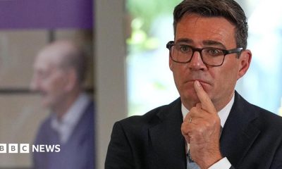 Prime Minister Andy Burnham looking thoughtful