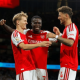 Arsenal celebrate