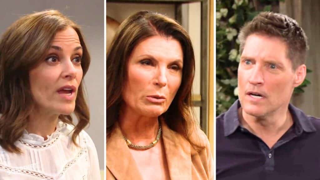 The Bold and the Beautiful: Deacon Sharpe (Sean Kanan) - Taylor Hayes (Rebecca Budig) - Sheila Carter (Kimberlin Brown)
