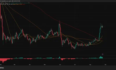 BNB daily chart shows price near $707 after breaking above its major moving averages, with resistance around $725 and bullish momentum easing.