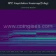 Bitcoin three-day liquidation heatmap shows price surging through short liquidation clusters between $65,000 and $67,500 before approaching $69,000.