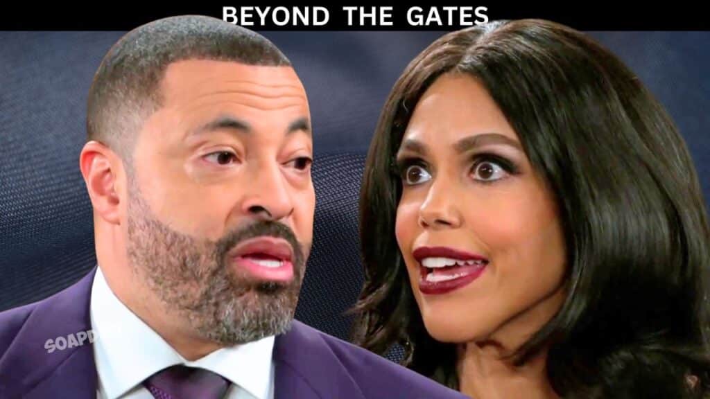 Beyond the Gates: Bill Hamilton (Timon Kyle Durrett) - Dani Dupree (Karla Mosley)
