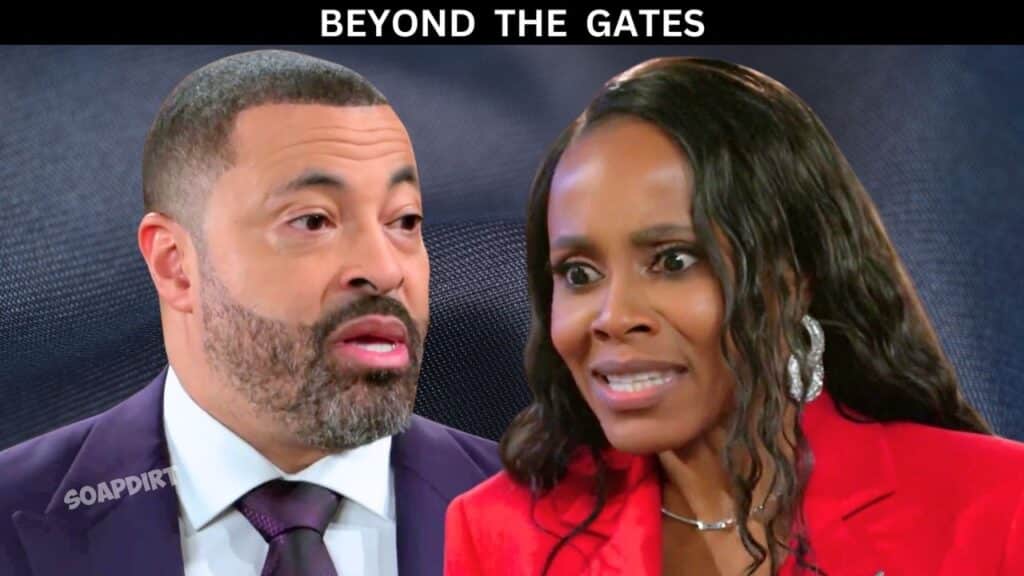 Beyond the Gates: Bill Hamilton (Timon Kyle Durrett) - Hayley Lawson (Marquita Goings)