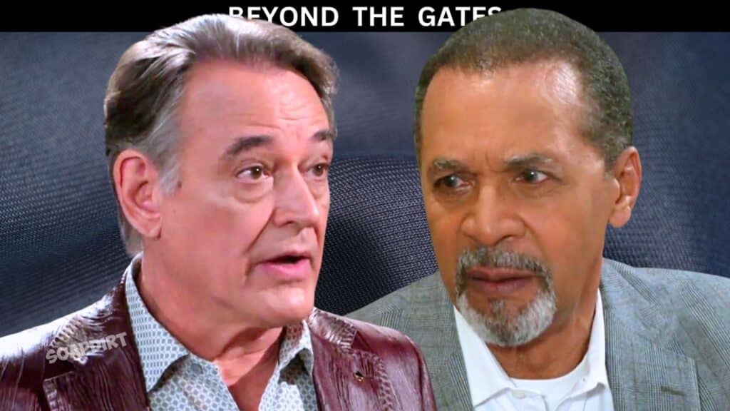 Beyond the Gates Spoilers: Vernon Dupree (Clifton Davis) - Joey Armstrong (Jon Lindstrom)
