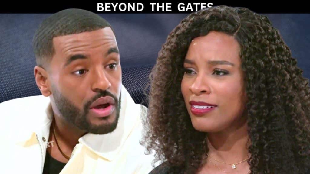 Beyond the Gates: Andre Richardson (Sean Freeman) - Naomi Hamilton Hawthorne (Arielle Prepetit)
