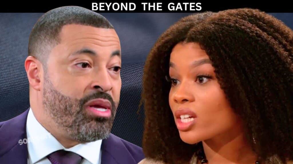 Beyond the Gates Spoilers: Bill Hamilton (Timon Kyle Durrett)- Eva Thomas Richardson (Ambyr Michelle)