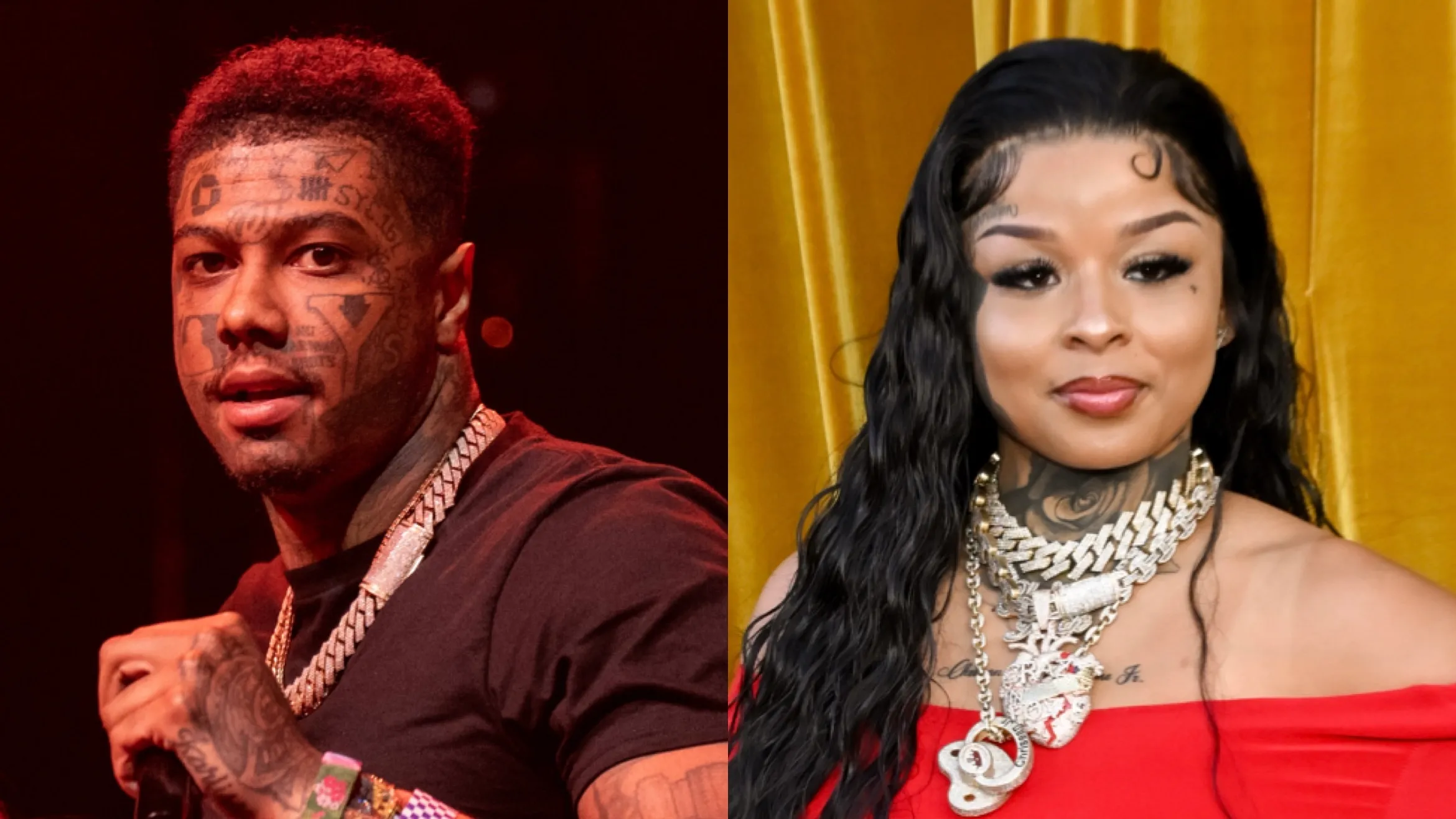 Whew, Chile! Blueface Pulls Off On Chrisean Rock After Things Go Left During Their Latest Livestream (VIDEOS)