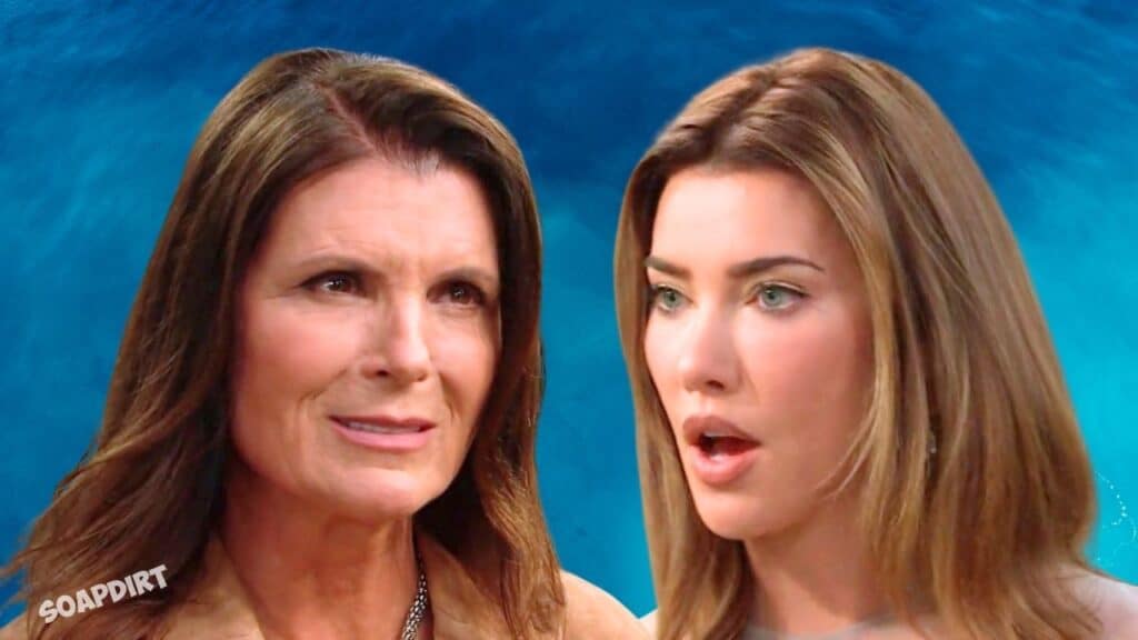 The Bold and the Beautiful Spoilers: Steffy Forrester (Jacqueline MacInnes Wood) - Sheila Carter (Kimberlin Brown)