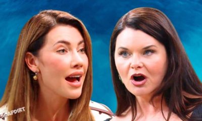 Bold and the Beautiful Spoilers: Steffy Forrester (Jacqueline MacInnes Wood) - Katie Logan (Heather Tom)