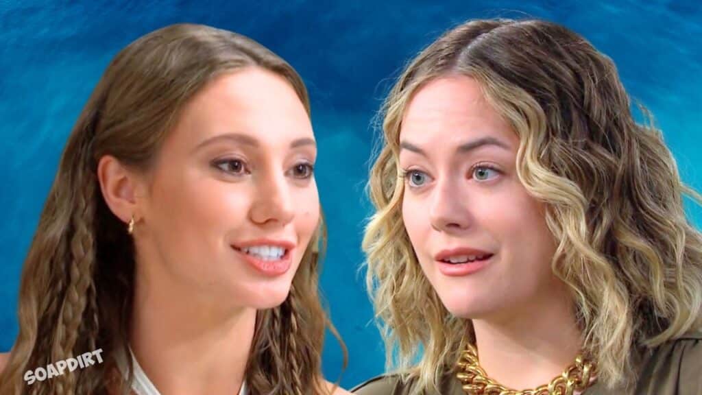 The Bold and the Beautiful Spoilers: Hope Logan (Annika Noelle) - Melissa Dylan (Sydney Bullock)