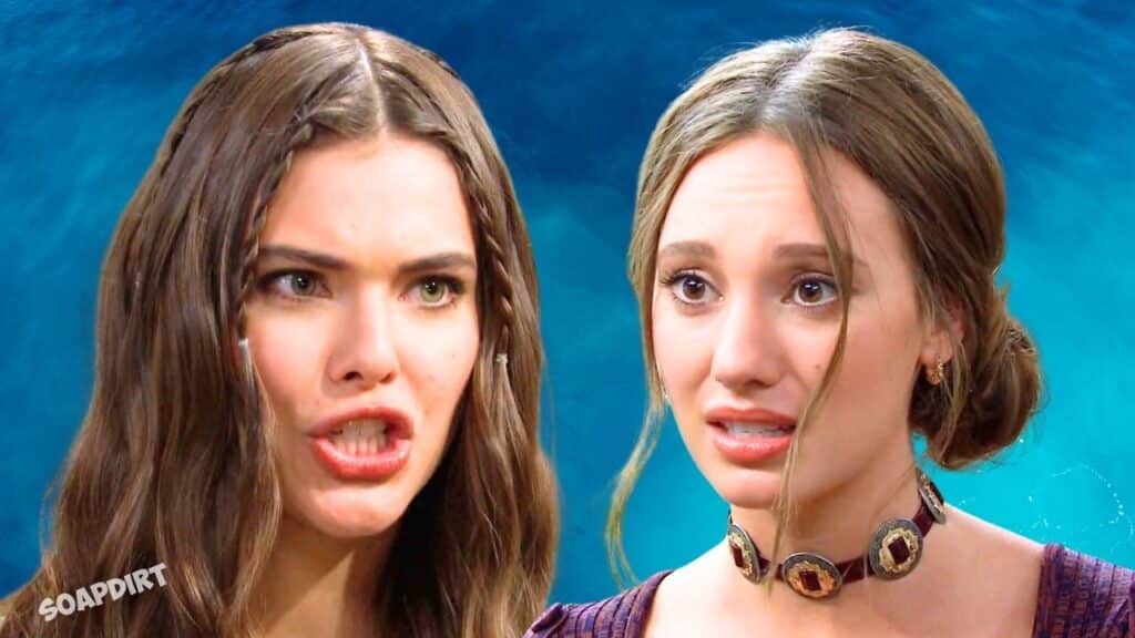 The Bold and the Beautiful: Electra Forrester (Laneya Grace) - Melissa Dylan (Sydney Bullock)
